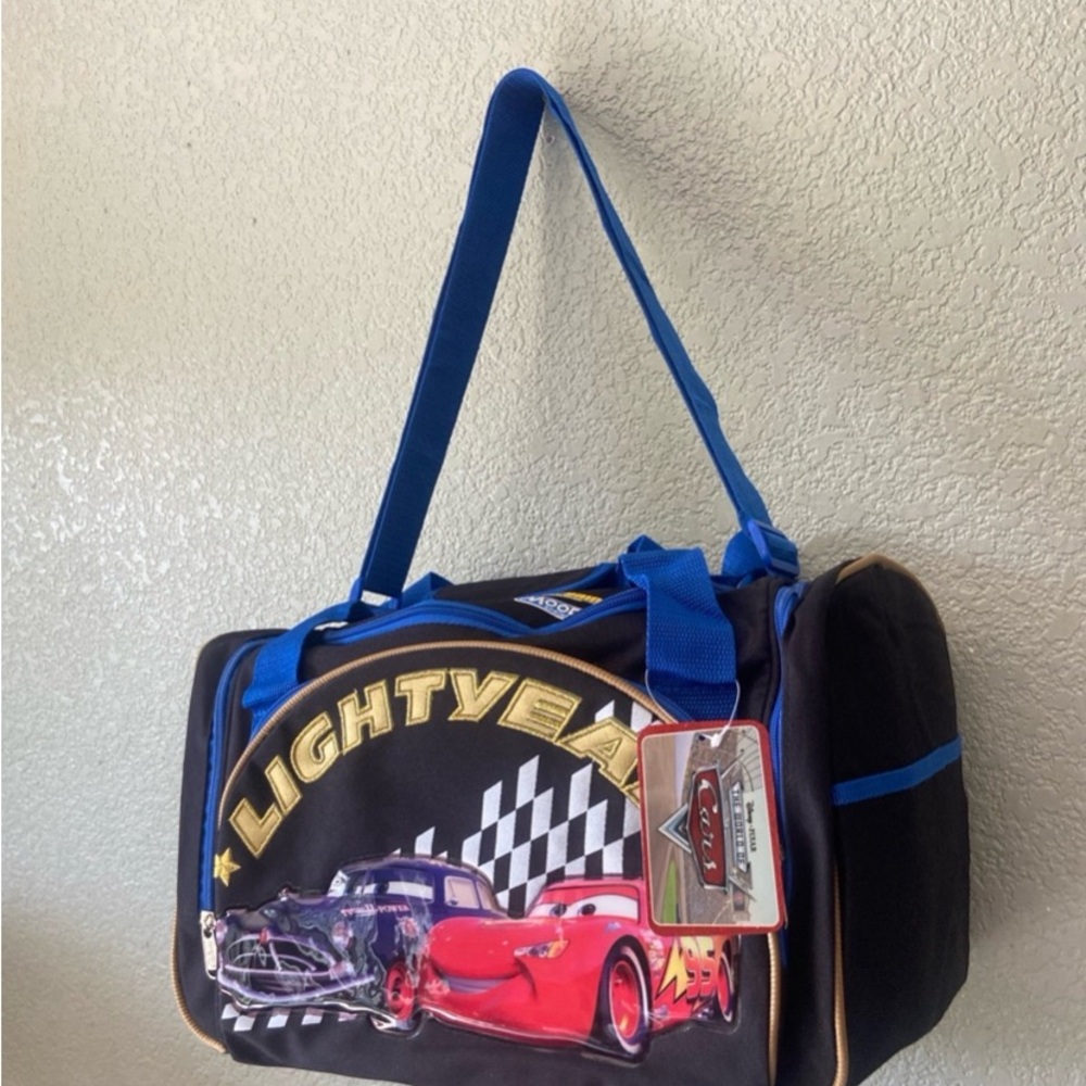 COPY - COPY - Disney-Pixar Cars Duffle Bag Luggage Travel Bag 16"x10"x10"
